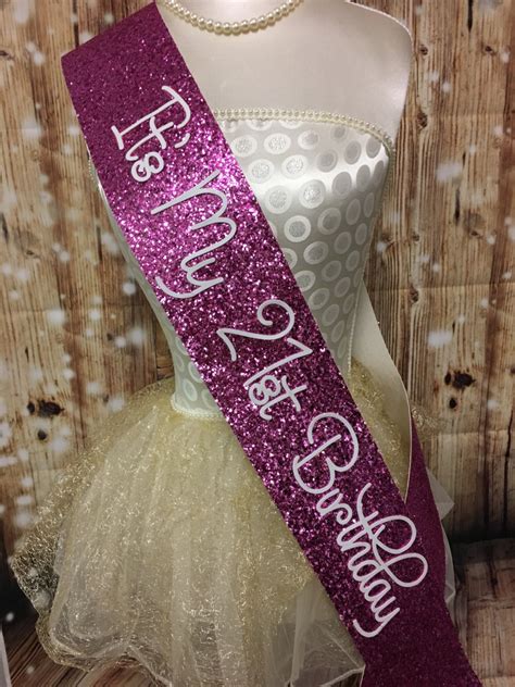 where can you get a birthday sash|21st birthday sash near me.